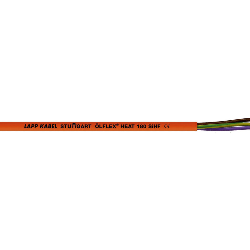 Lapp Kabel&Leitung - Energiekabel < 1 kV, für ortsveränderlichen Einsatz ÖLFLEX HEAT 180 SiHF 2X2,5 0046019
