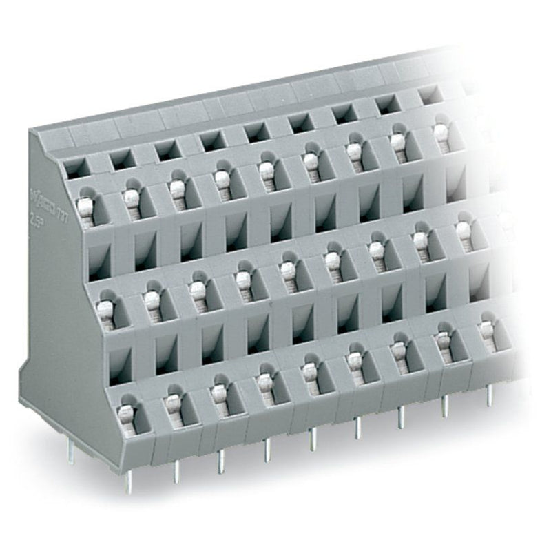 WAGO - Leiterplattenklemme Dreistock-Leiterplattenkl. 737-556 2,5mm² − 24 Stück