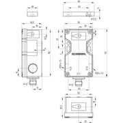 Schmersal - Einzelpositionsschalter Sicherheits-Sensor BNS 16-11ZV-ST1