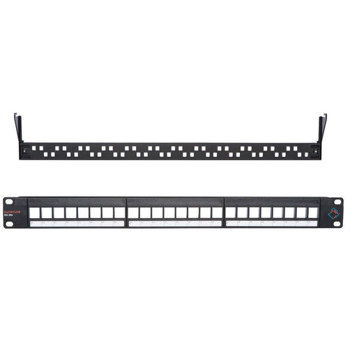 Dätwyler IT Infra - Patchpanel Kupfer Unilan patch Panel KU 24sw 418022 19Z 1HE 24xRJ45