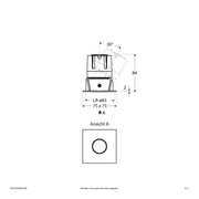 EVN Lichttechnik - Downlight/Strahler/Flutlicht LED-Einbauleuchte modular F07RXXXM0630L38D Konfigurationstype