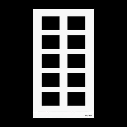Busch-Jaeger - Montageelement für Türstation Frontplatte Audio 2/5 413910CF-W-03