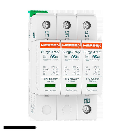 Mersen - Überspannungsableiter für Energietechnik/Stromversorgung Überspg.-Ableiter Typ 2 STPT2-40K320V-3P 40kA Uc320V 3+0 TNC