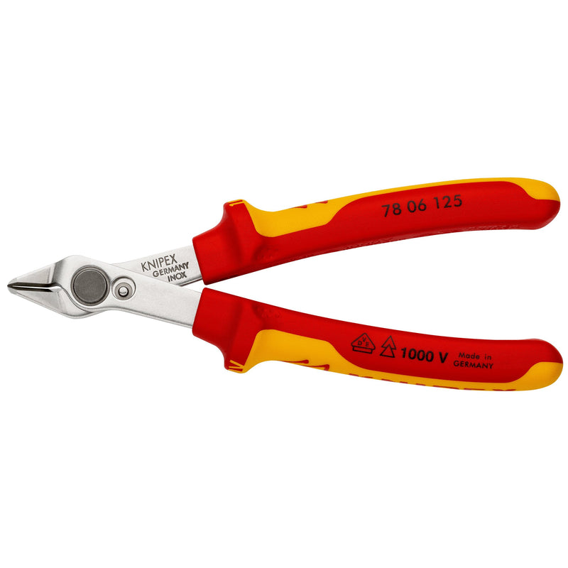 Knipex - Seitenschneider Electronic Super Knips 78 06 125 SB − 1 Stück