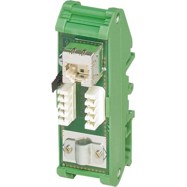 Phoenix Contact - System-Patchpanel Kupfer Patchpanel Cat.5e FL-PP-RJ45-LSA Hutschienenmontage