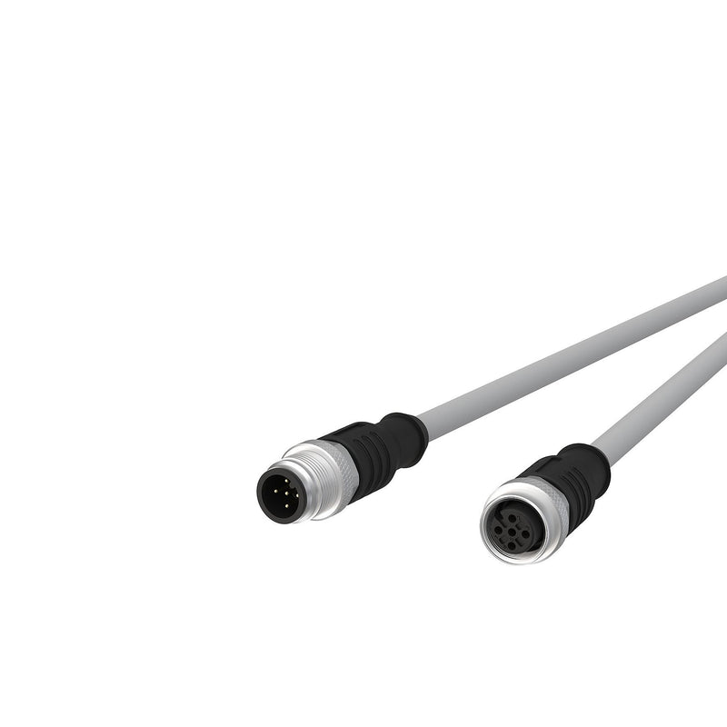 Metz Connect - Konfektioniertes Sensor-Aktor-Kabel Sensor-/Aktorleitung 142MJA12010 A-kodiert,1,0m,M12