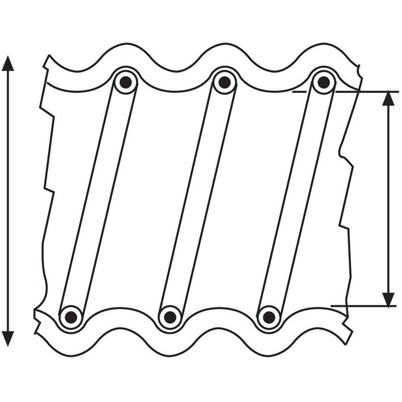 HellermannTyton - Kunststoff-Schutzschlauch Wellschlauch FG27 − 10 Meter
