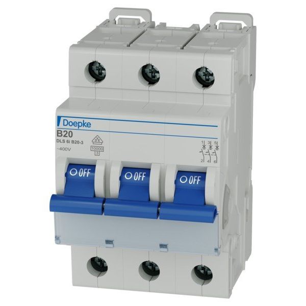 Doepke - Leitungsschutzschalter DLS 6I B20-3 10KA
