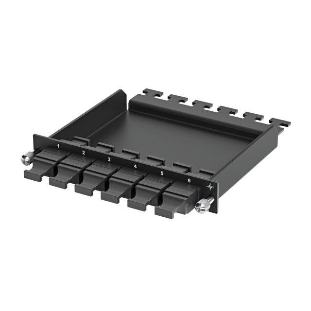 Telegärtner - Moduleinsatz für Patchpanel LWL HD3-ES Patch-Modul 100022374 0,5 HE, 6x MPO/MTP