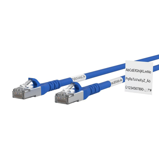 Metz Connect - Patchkabel Kupfer Patchkabel Cat.6A 1308451044WE AWG 26 1,0m bl − 10 Stück