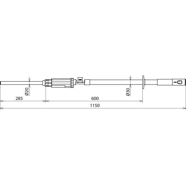 DEHN - Spannungsprüfgerät Spannungsprüfer PHE3 6 S ZK PHE III 6kV