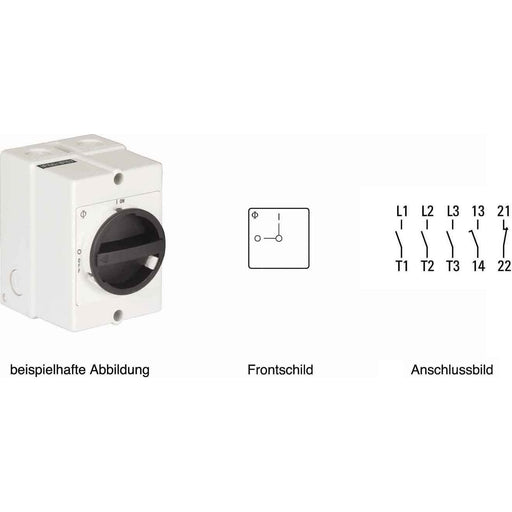 Kraus&Naimer - Lastschalter Reparaturschalter KG32 T103/40 KL11V