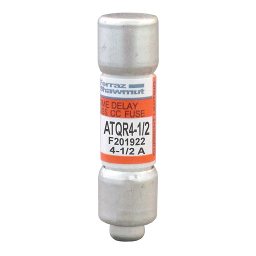 Mersen - Zylindrische Sicherung Sicherungseinsatz Class CC ATQR4-1/2 T ATQR 10x38 4,5A − 10 Stück
