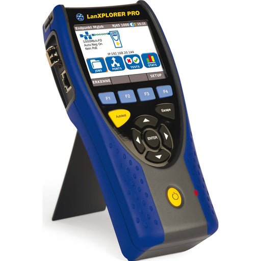 TREND Networks - Mess-/Testgerät für Kommunikationstechnik LanXPLORER PRO INLINE R150001 Cu+WLAN+LWL NW-Test − 1 Stück
