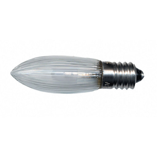 Scharnberger+Hasenbein - LED-Lampe/Multi-LED LED-TOP-Riffelkerze 57690 (VE3) E10 10-55V 0,1W klar