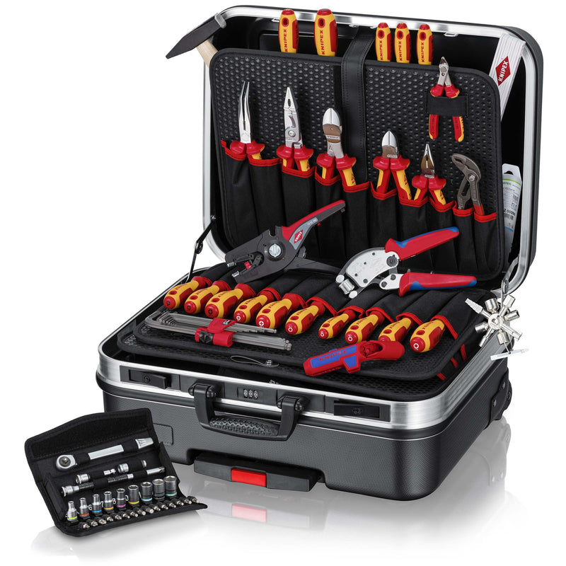 Knipex - Werkzeugset Werkzeugkoffer 00 21 06 BIGBasicMove El.Plus