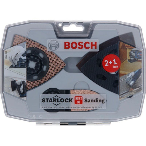 Bosch - Blatt für Oszillierer Starlock Schleifset AVZ 93 2608664133 G/90 RT6/32 RT4 Wood