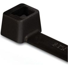 HellermannTyton - Kabelbinder T50L PA66W BK 100 − 100 Stück