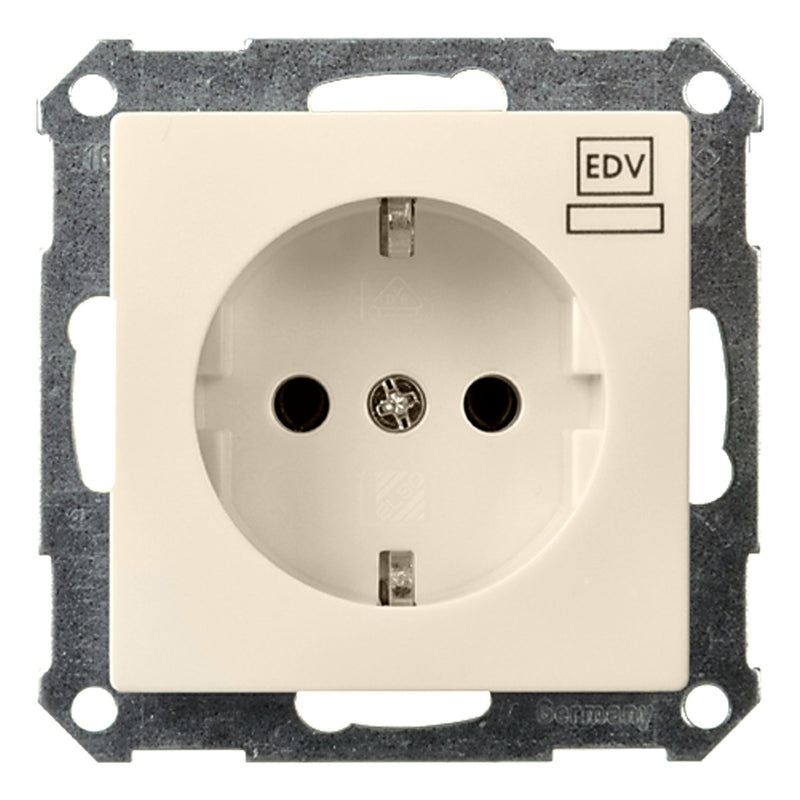 Elso - Steckdose Steckdoseneinsatz rws 265104 mit Aufdruck EDV
