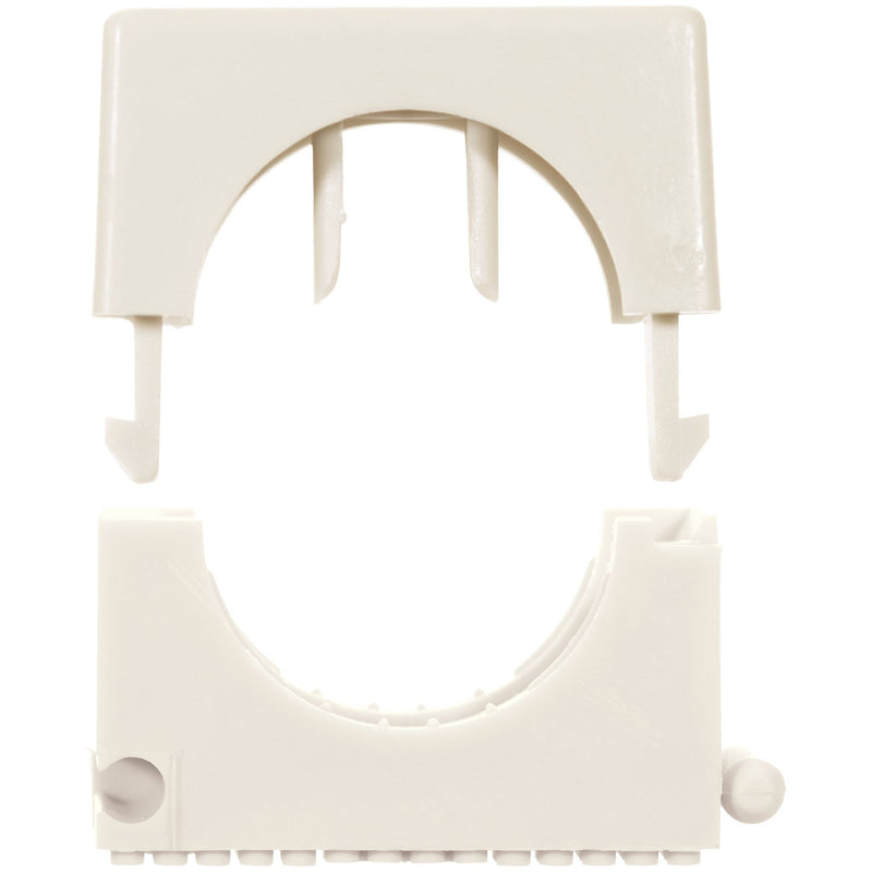 Fischer Deutschl - Rohrschelle Schelle 16-19 mm SCH 1619 TRANSPARENT − 50 Stück
