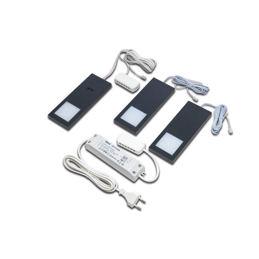 Hera - Decken-/Wandleuchte LED-Unterbauleuchten-Set 61056530203 3er Set