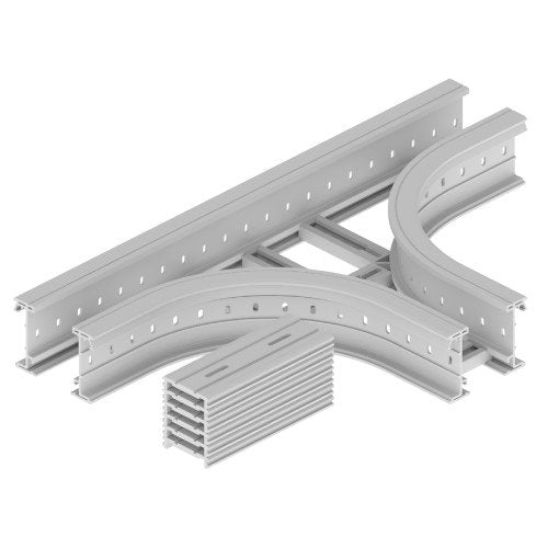Unex - T-Stück für Kabelleiter T-Abzweiger 67238-44 135x200 R300