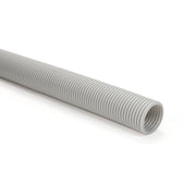 HellermannTyton - Kunststoff-Wellschlauch IWS-Wellrohr IWS37-PE-GY (25) grau − 25 Meter