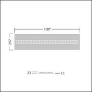 Thorn - Decken-/Wandleuchte LED-Einbauleuchte OMEGA M #96636395 840