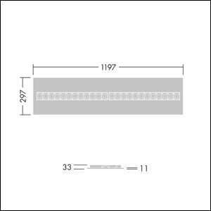 Thorn - Decken-/Wandleuchte LED-Einbauleuchte OMEGA M #96636395 840