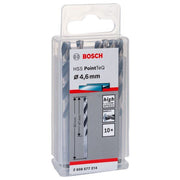 Bosch - Bohrer Metallspiralbohrer HSS 2608577214 PointTeQ DIN 338 4,6