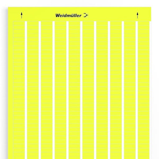 Weidmüller - Kennzeichnungsmaterial Gerätemarkierung LM MT300 17/6 GE selbstklebend,17mm − 10 Stück
