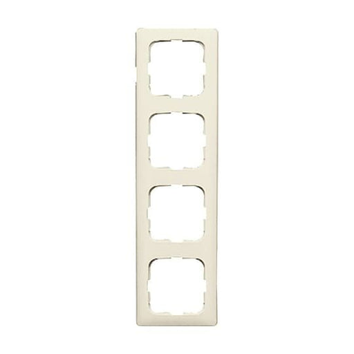 Busch-Jaeger - Abdeckrahmen Rahmen 4-fach 2514-212K-102 ws, f.Kanalabdeck