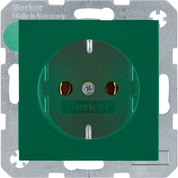 Berker - Steckdose SCHUKO-Steckdose gn/gl 41438913