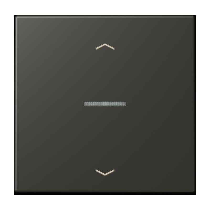 Jung - Bedienelement intelligent Taster 1fach BT LC 17101 P 259 Duombre naturelle 59