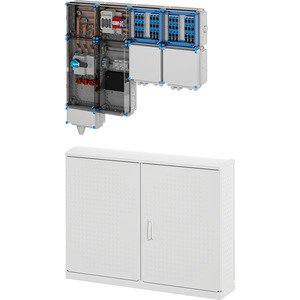 Hensel - Verteilerschrank für Energieversorgung Ladeverteiler Mi EV 11kW 12011 f.12 Ladep. a 11kW