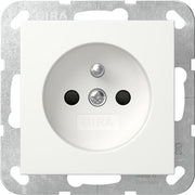 Gira - Steckdose Steckd. Erdstift+SH 448503 Reinweiß
