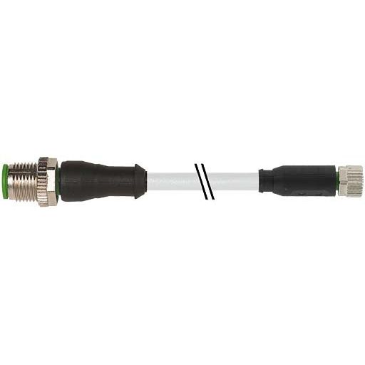 Murrelektronik - Konfektioniertes Sensor-Aktor-Kabel Anschlussleitung 15m 7000-12001-2131500 M12 St.ger.fr.Leit