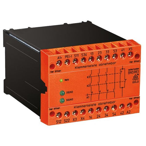 Dold&Söhne - Gerät zur Überwachung von sicherheitsgerichteten Stromkreisen Not-Aus-Modul BN5983.53 DC24V