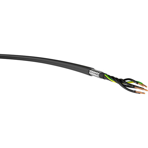 Klimaprime - Energiekabel < 1 kV, für ortsveränderlichen Einsatz YSLYCY-JZ 7x2,5swRi. 50 YSLYCY-JZ 7x2,5sw Steuerltg.0,6/1kV sw − 50 Meter