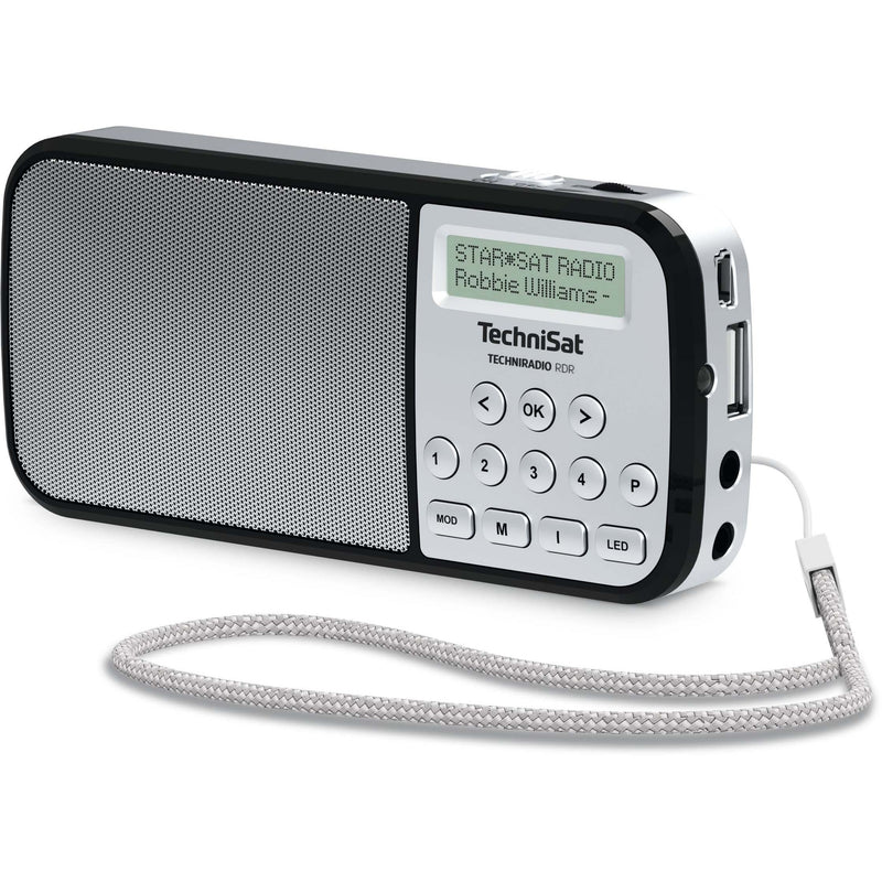 TechniSat - Radio DAB+ Taschenradio TECHNIRADIORDR si UKW/USB/LED-Lampe