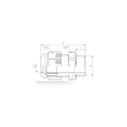 Jacob - Kabelverschraubung 50.632 PA 7001 M32x1,5