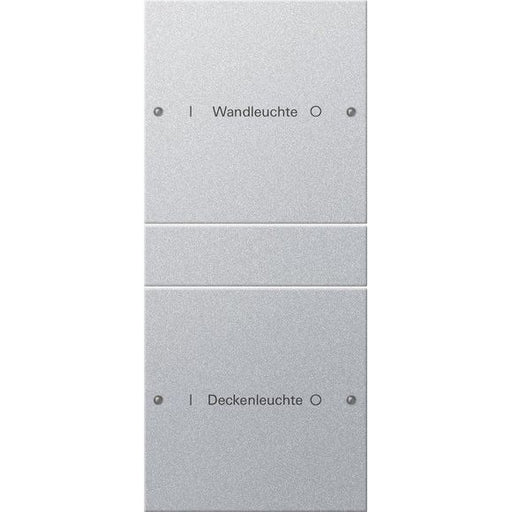 Gira - Bussystem-Tastwippe Wippenset 2-fach 220226 beschr. Sys 55 F Alu