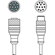 Leuze - Konfektioniertes Sensor-Aktor-Kabel Verbindungsleitung KDS S-M12-C#50130285