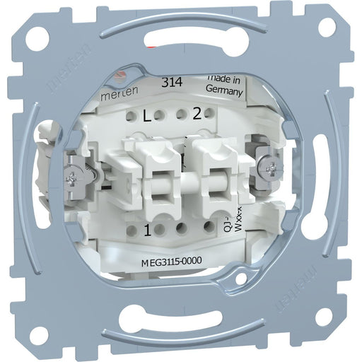Merten - Installationsschalter Serienschalter-Einsatz MEG3115-0000 1-pol.10AX 250V AC