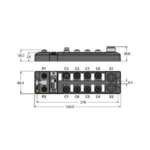 Turck - SPS-Grundgerät Kompakte SPS in IP67 TBEN-L4-PLC-10 CODESYS V3 − 1 Stück