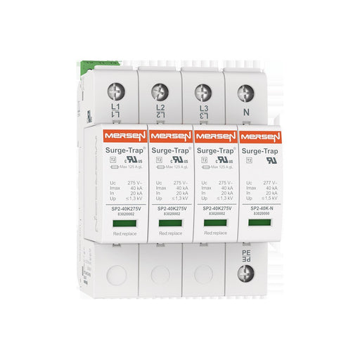 Mersen - Zubehör/Ersatzteile für elektrische Sicherungen/Sicherungshalter Überspannungsschutzklemme STS-PLC-30V-4W1 5kA Un24V Uc30V4-D