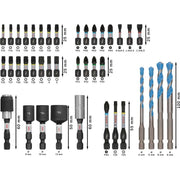 Bosch - Werkzeugset PRO Impact Schrauberbits 2608521U85VE(40) und Multi − 3 Packung