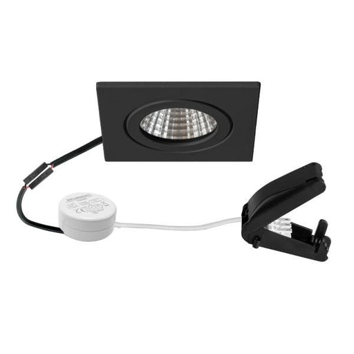 Brumberg Leuchten - Downlight/Strahler/Flutlicht LED-Einbaudownlight 230V 40476083 3000K, sw