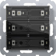 Gira - Bussystem-Tastsensor Tastsensor 4 Komfort 504300 3-fach KNX