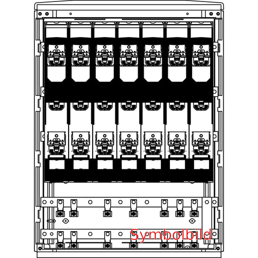 Elsta Mosdorfer - Kabelverteilerschrank LS81S.50 mit Sammelschienen